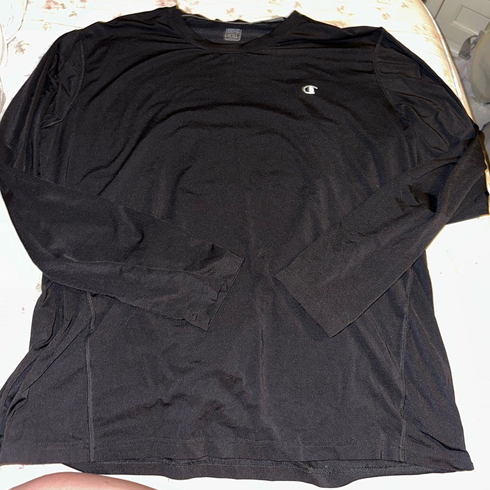 Champion black dri fit Long Sleeve size XXL